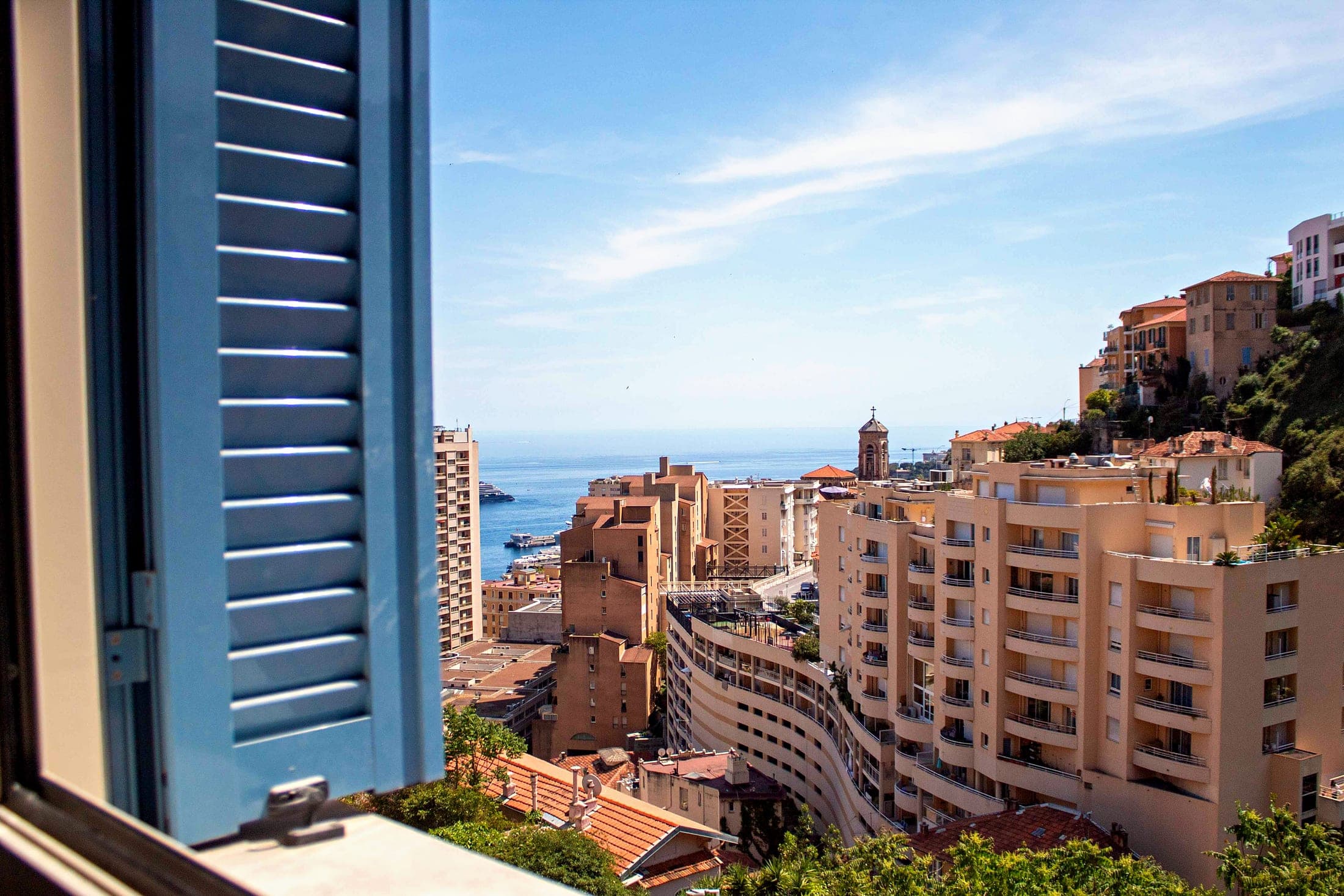 Mediterranean terrace near Maison Micheloni