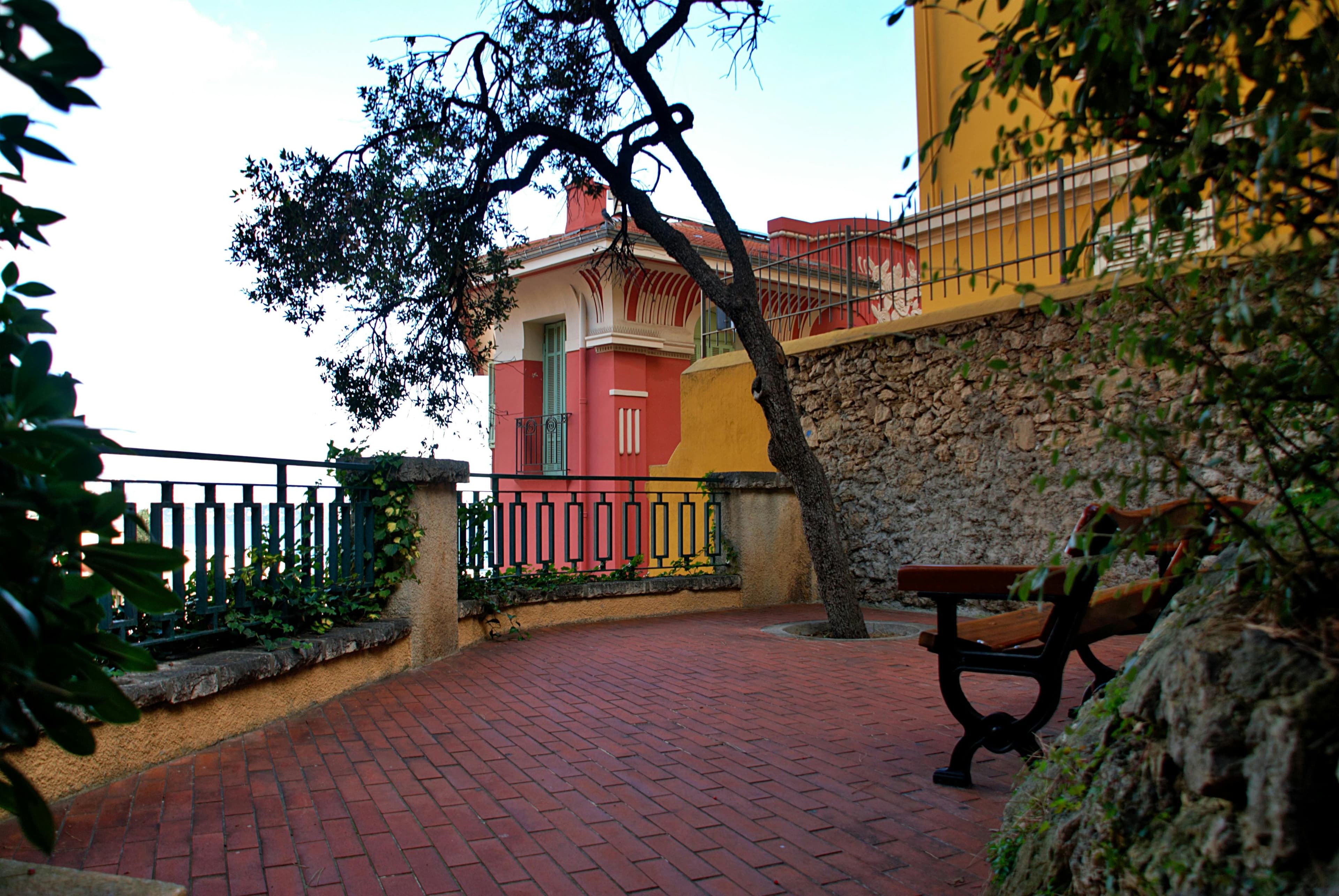 Mediterranean terrace near Maison Micheloni